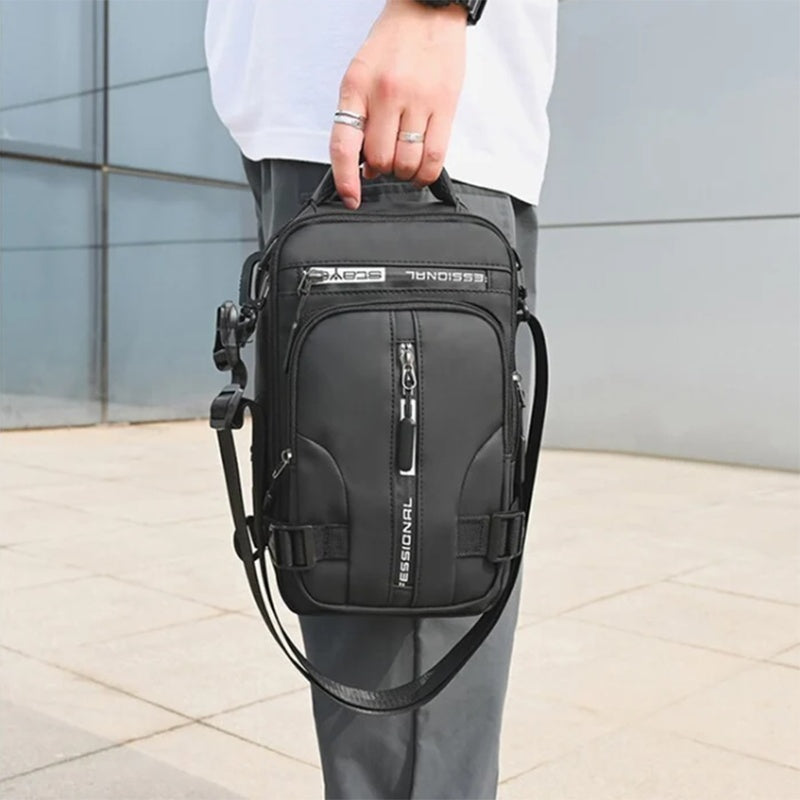 Cross body Bags Men Multi-functional Backpack Shoulder Chest Bags
