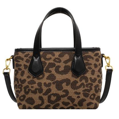 Small Bag Female Leopard Print Portable Fashion